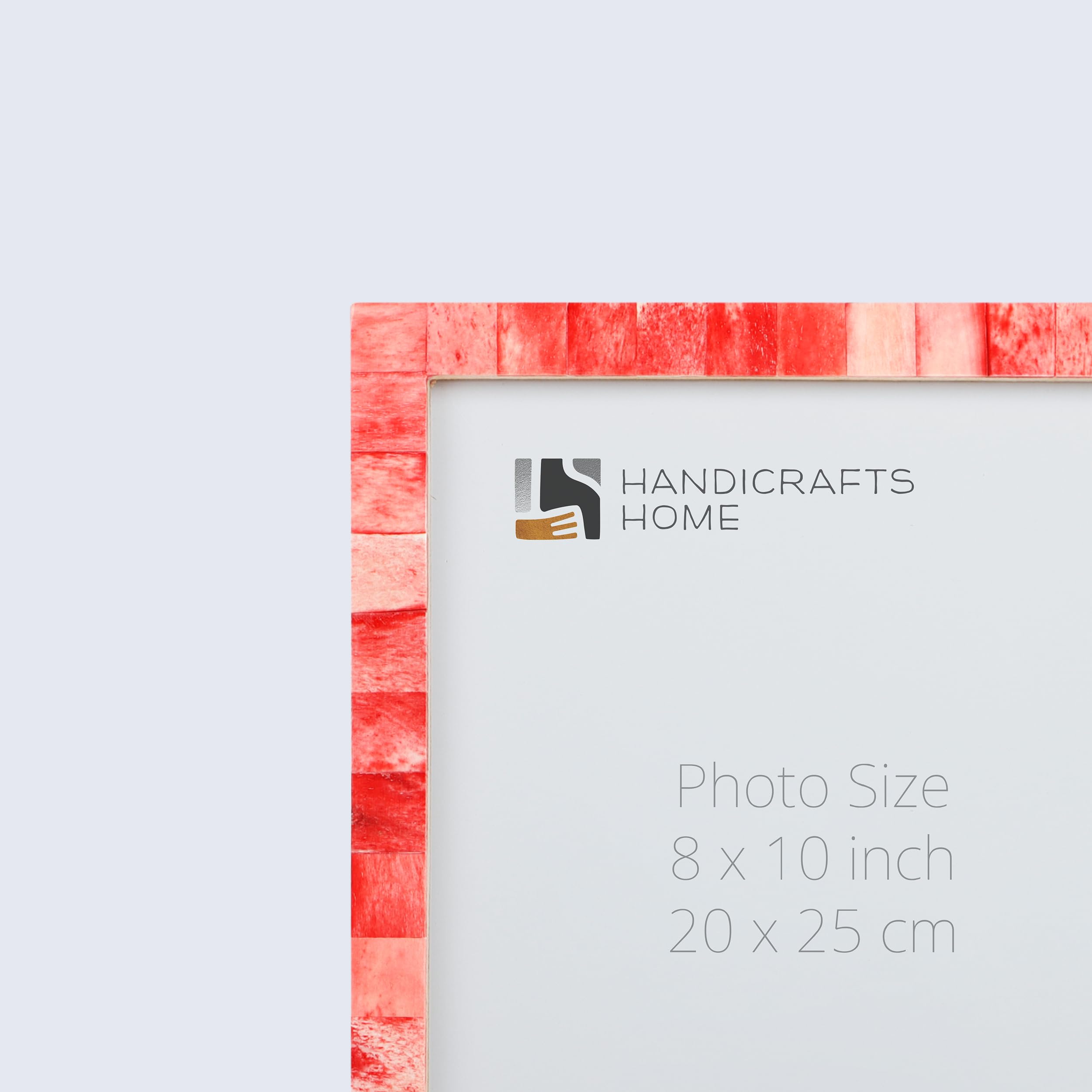 Handicrafts Home 8x10 Picture Frames Pack of 2 - Classic Collection Handcrafted Photo Frames, Perfect for Wall & Tabletop Displa